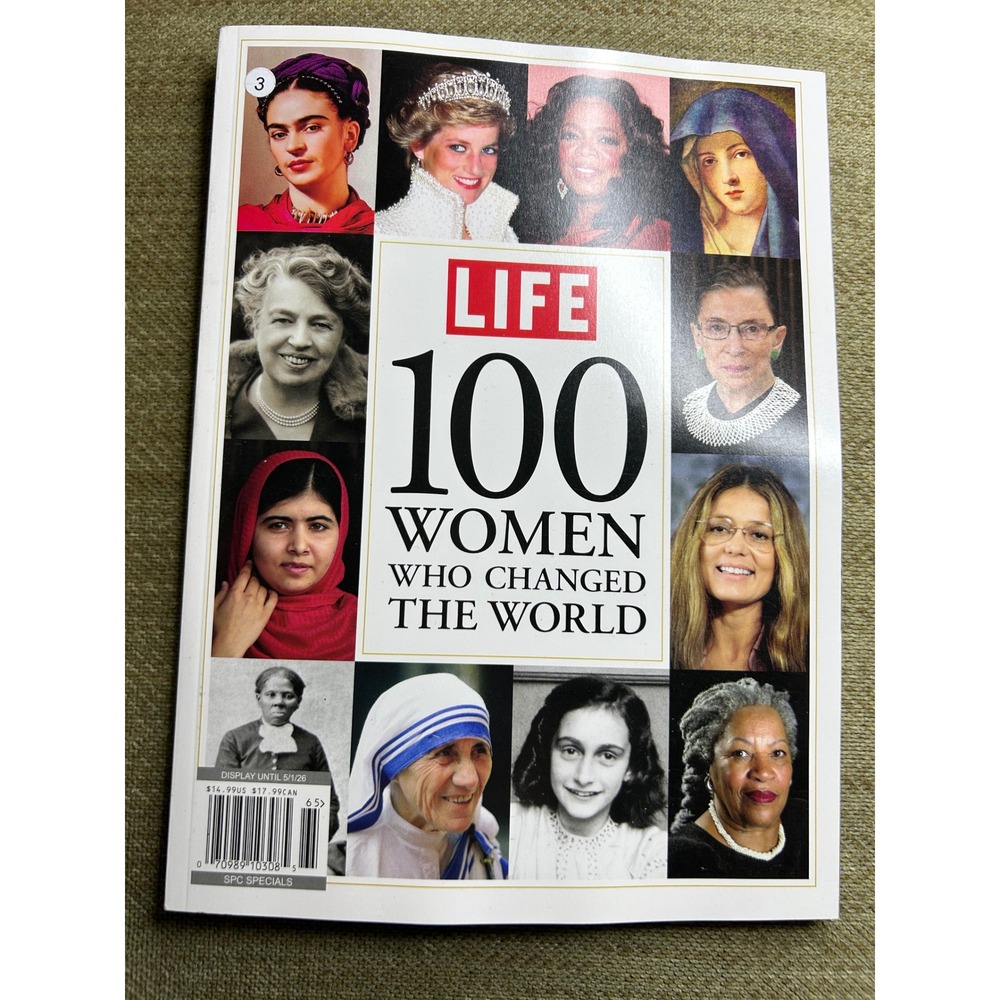 LIFE 100 Women Who Changed the World Magazine SPC‎ Specials History Biography